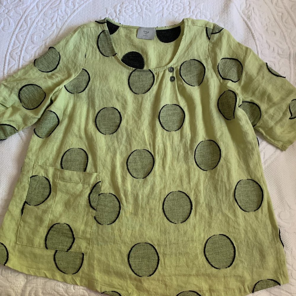 Linen & Cotton Top